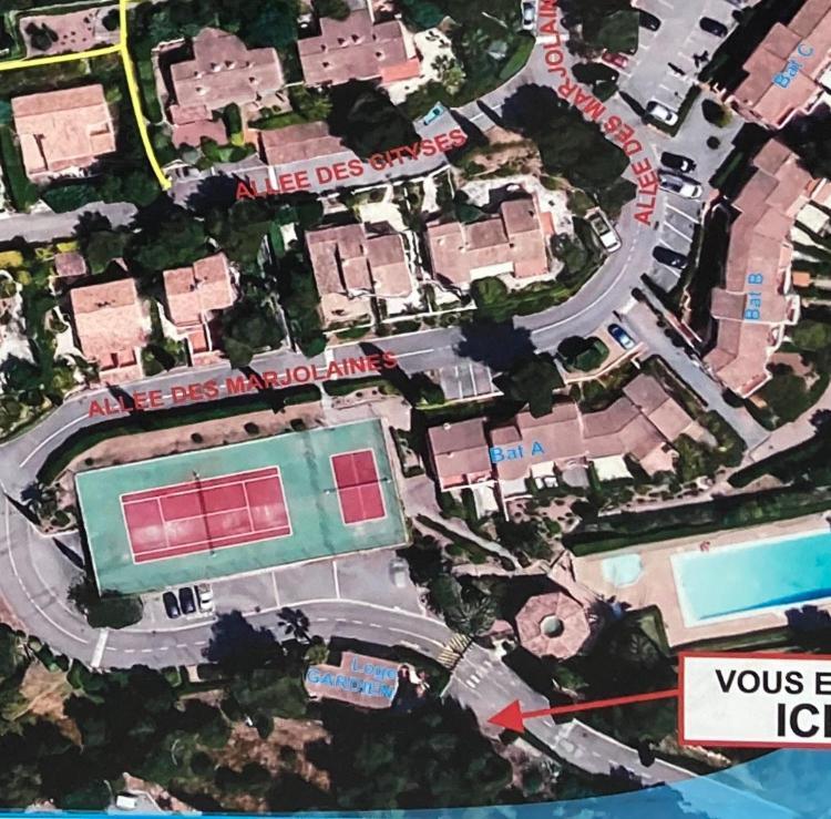 10 A 12 Pers Famille Amateurs Randonnee Boulouris Panorama Saint Raphael Tennis Piscine Partage Exteriér fotografie